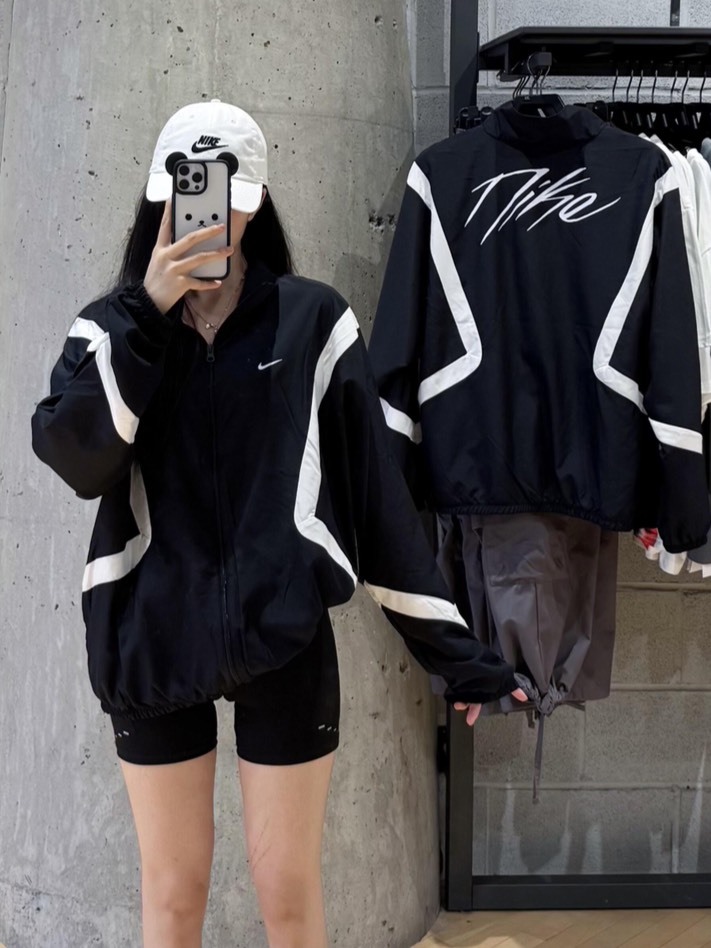 【預購】Nike Icon Jacket 立領 拉鍊 草寫 Logo 防風 外套 FZ0249-010