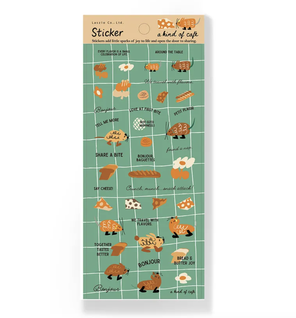 Laszlo｜創作者合作 軋型貼紙款（多款可選）