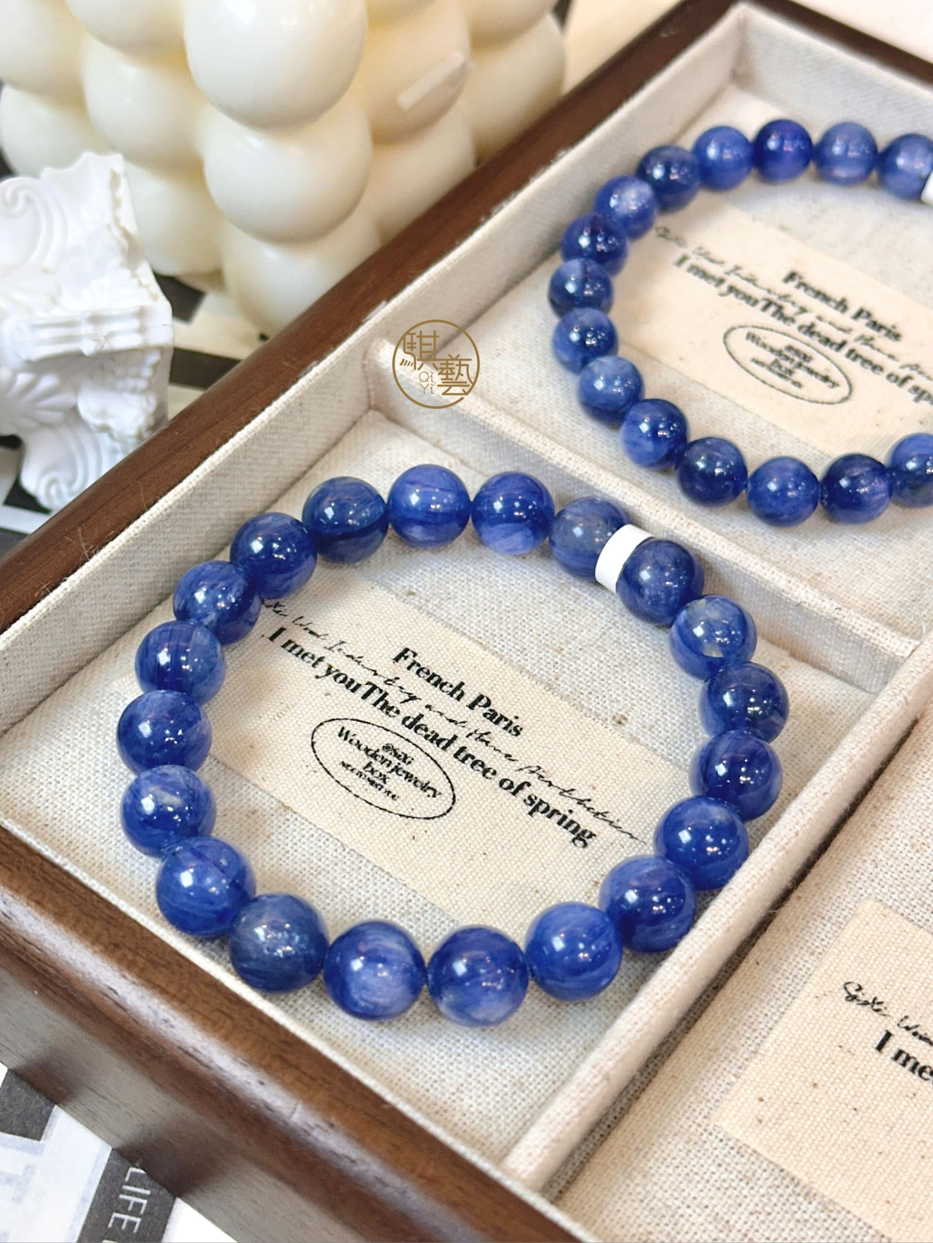 藍晶石手串｜清明之石・靜心與覺察的能量導引