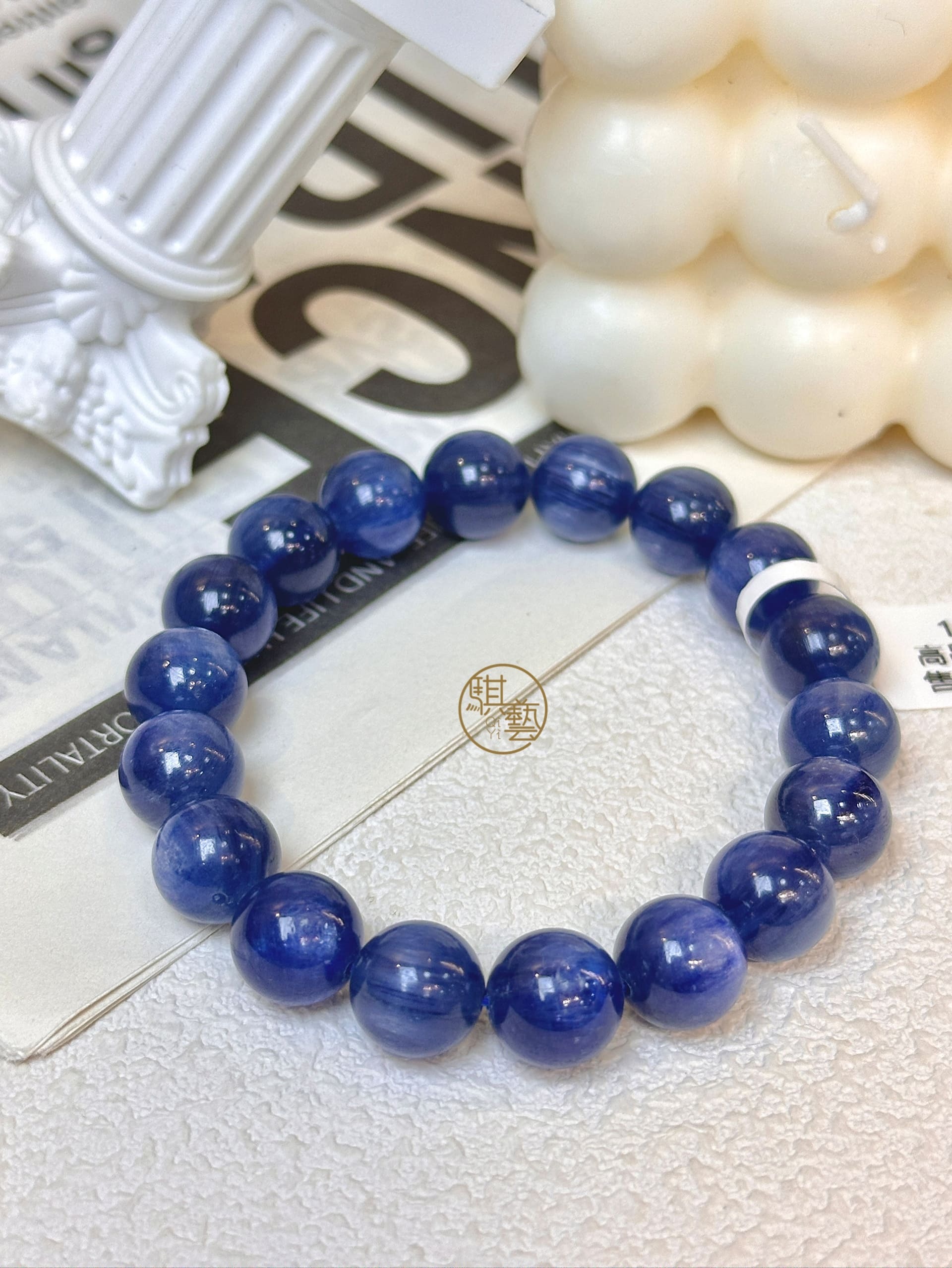 藍晶石手串｜清明之石・靜心與覺察的能量導引
