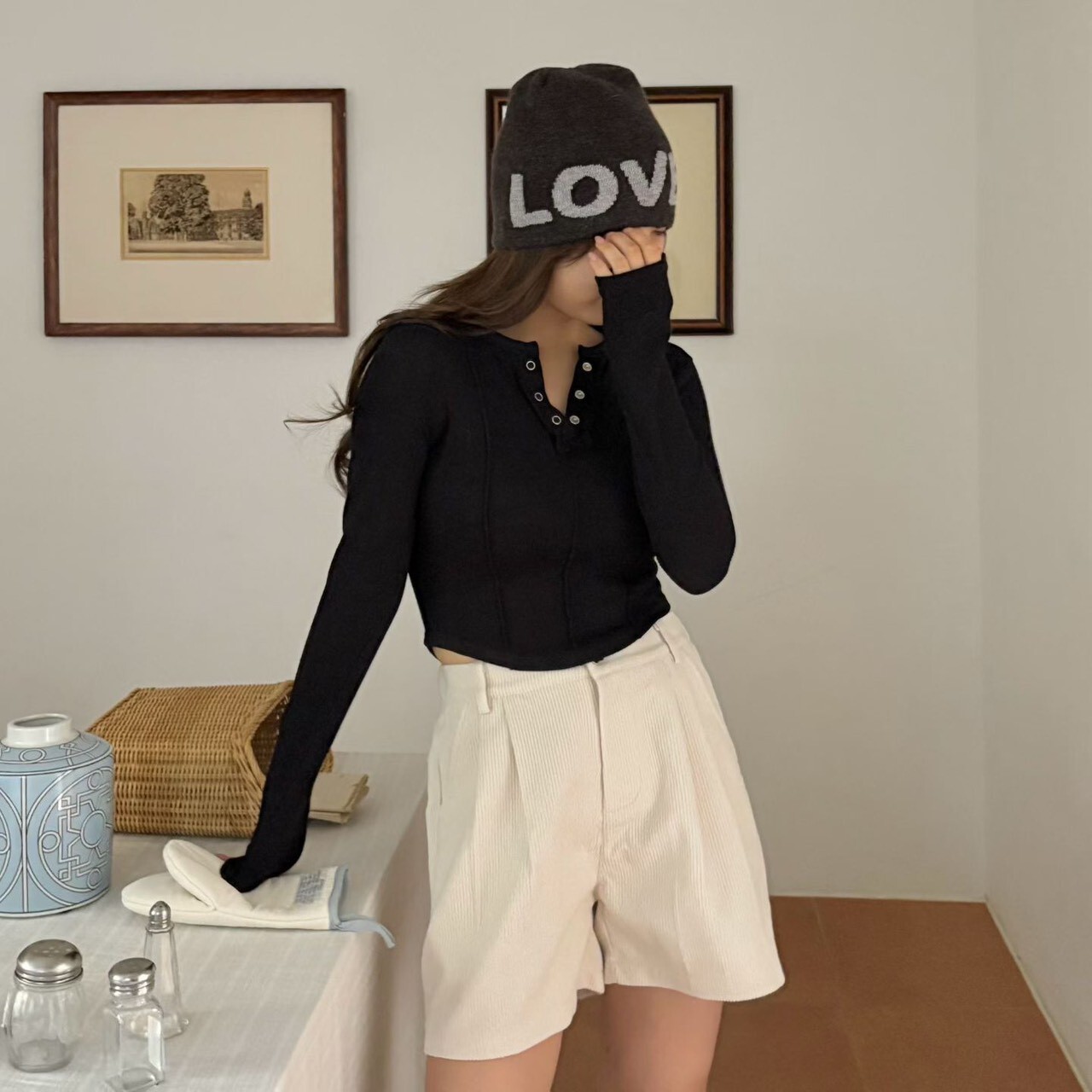 LOVER毛線帽