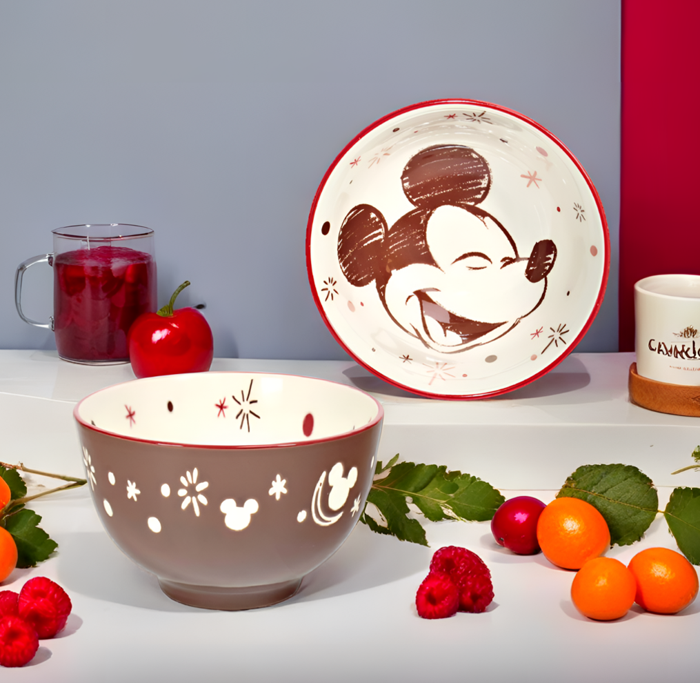 迪士尼 米奇- 5吋陶瓷碗 飯碗