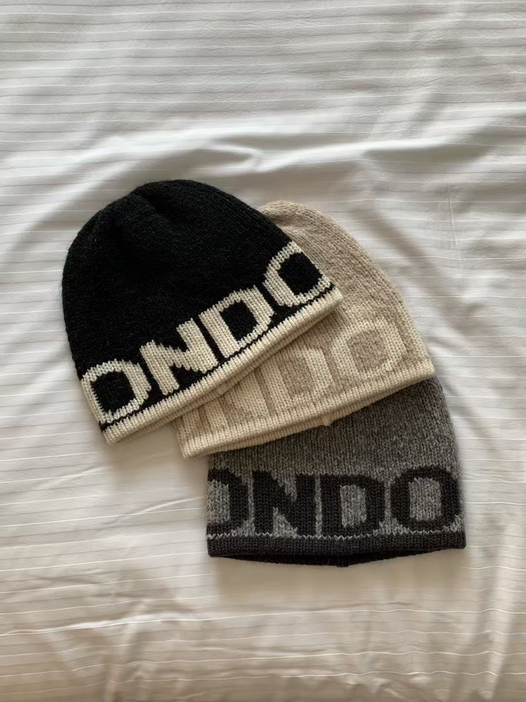 ONDO羊毛毛線帽