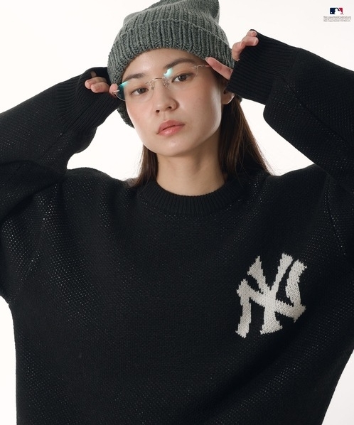 <限時3天單件免運> 日本限定 Perushu × MLB 針織毛衣 4款