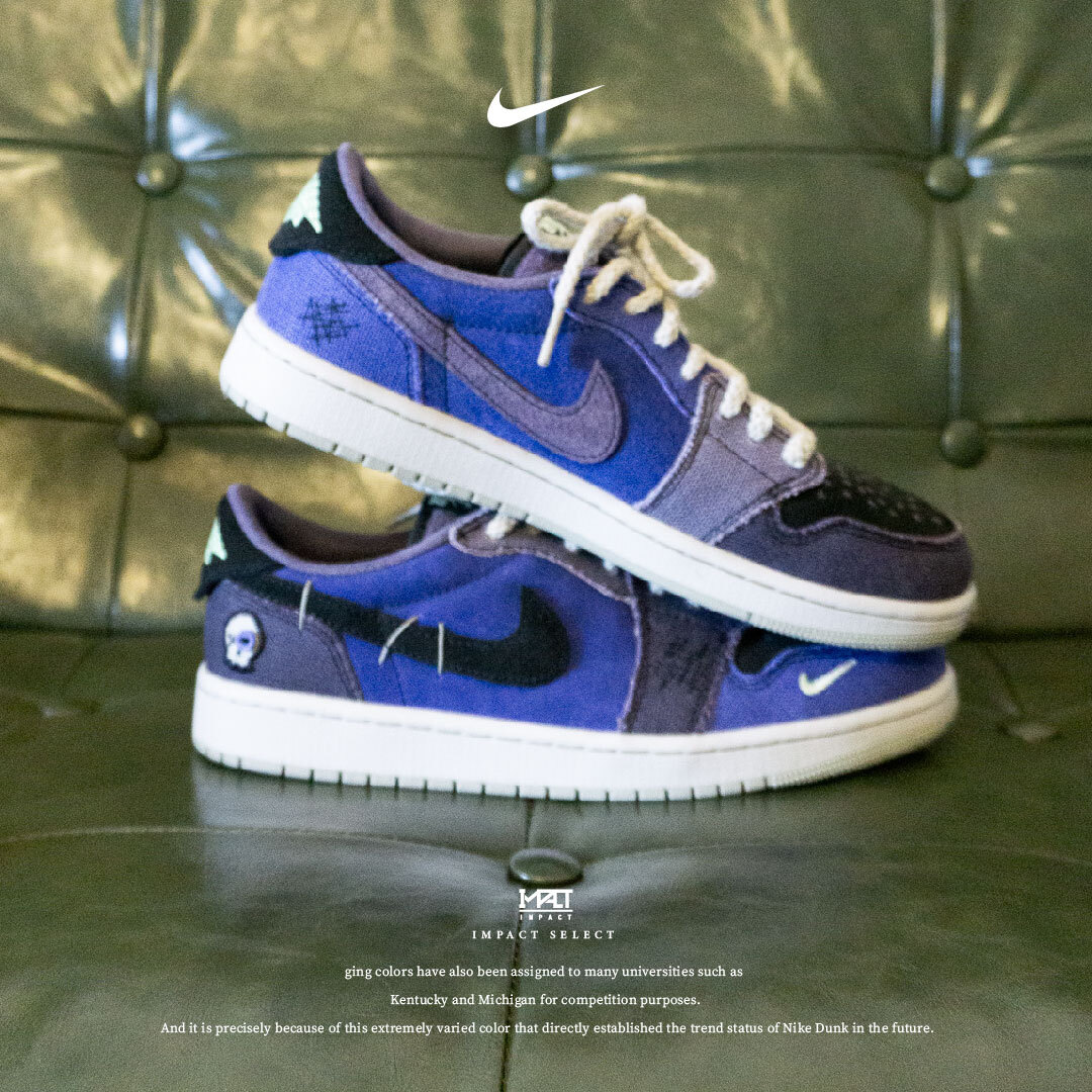 Zion Williamson xAJ1 巫毒娃娃 二代 2025版 藍紫 IH2309-500