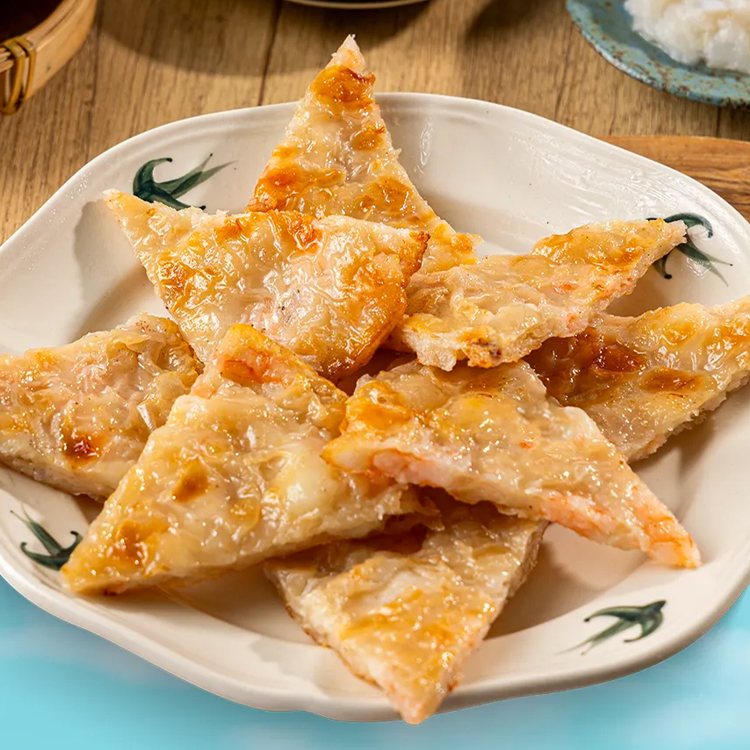 【宏裕行】花枝月亮蝦餅200g/片