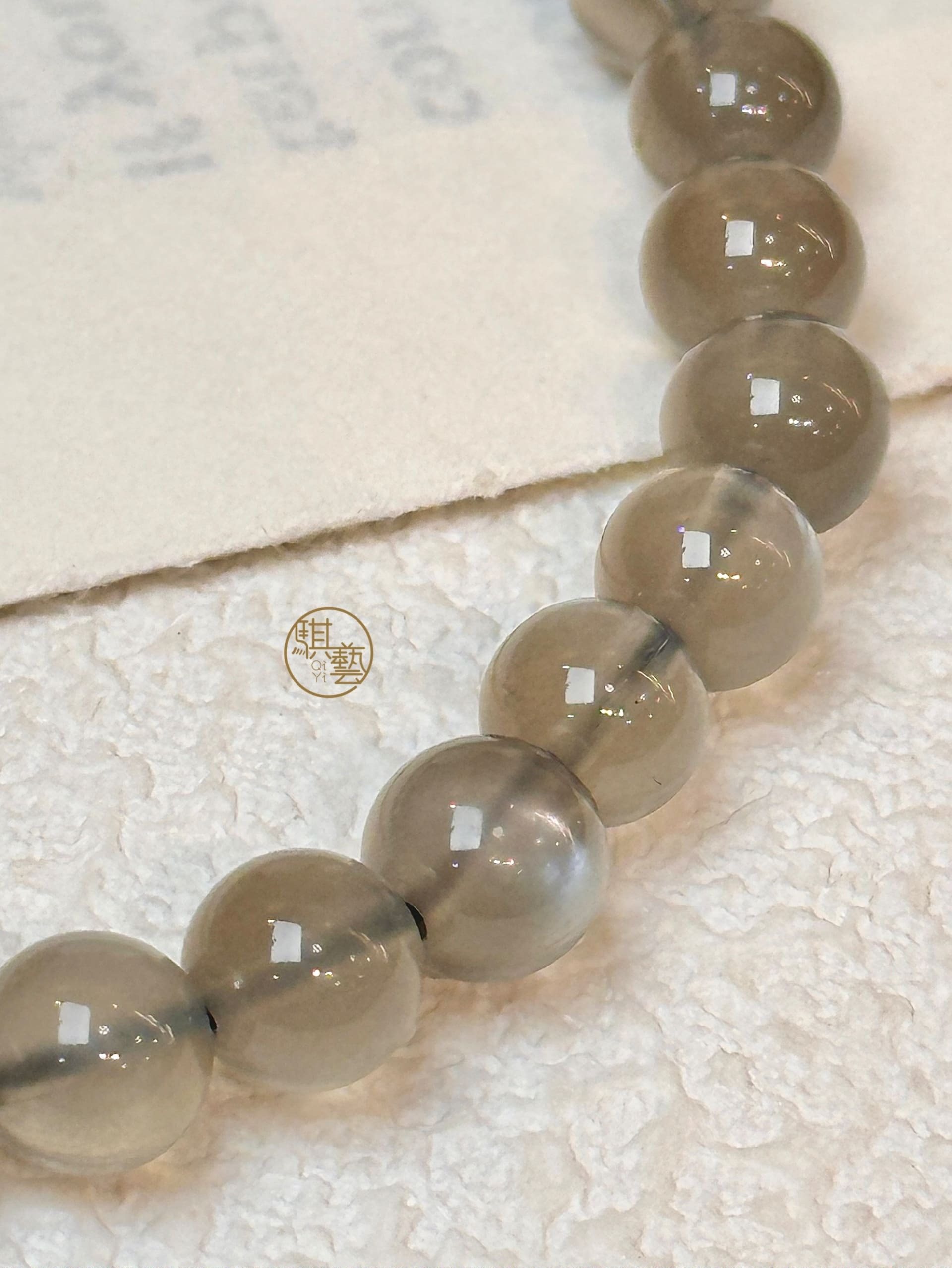 銀月光手串｜靜謐之光・平衡與直覺之石