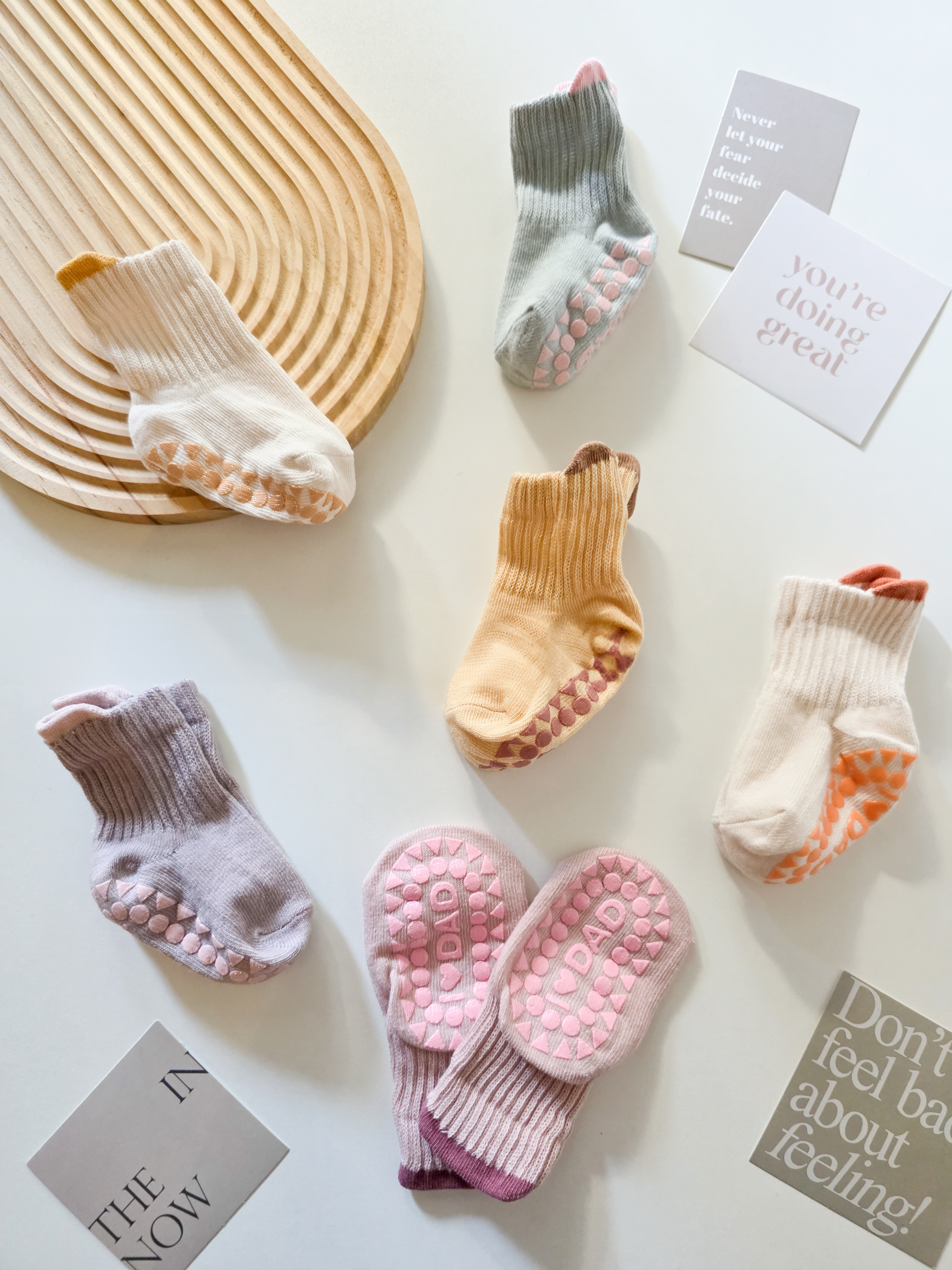 素面小立領 短筒襪6双組