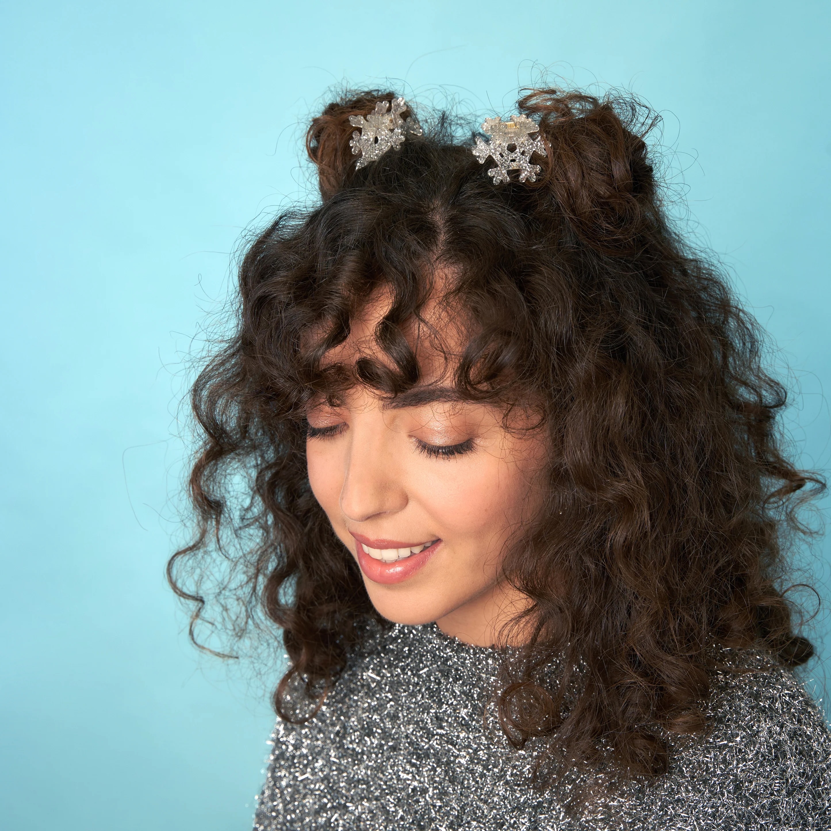 SNOWFLAKE MINI HAIR CLAW｜Coucou Suzette