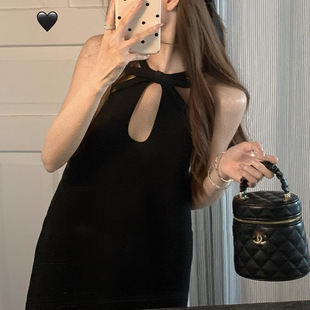 ROSE在逃小公主 蝴蝶結簍空洋裝