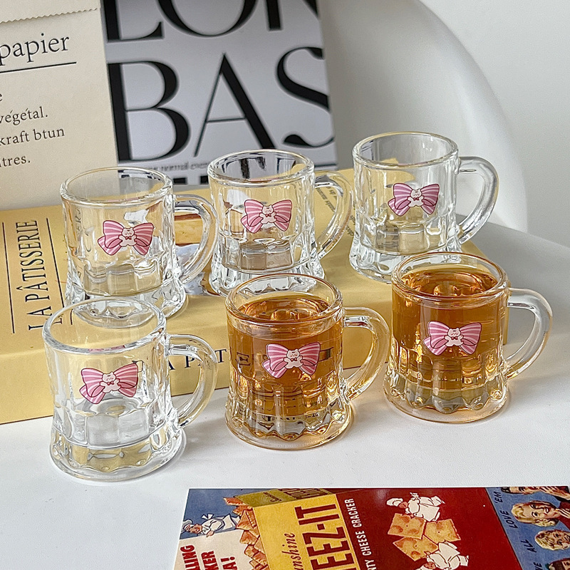 《6369》蝴蝶結迷你一口杯 50ml