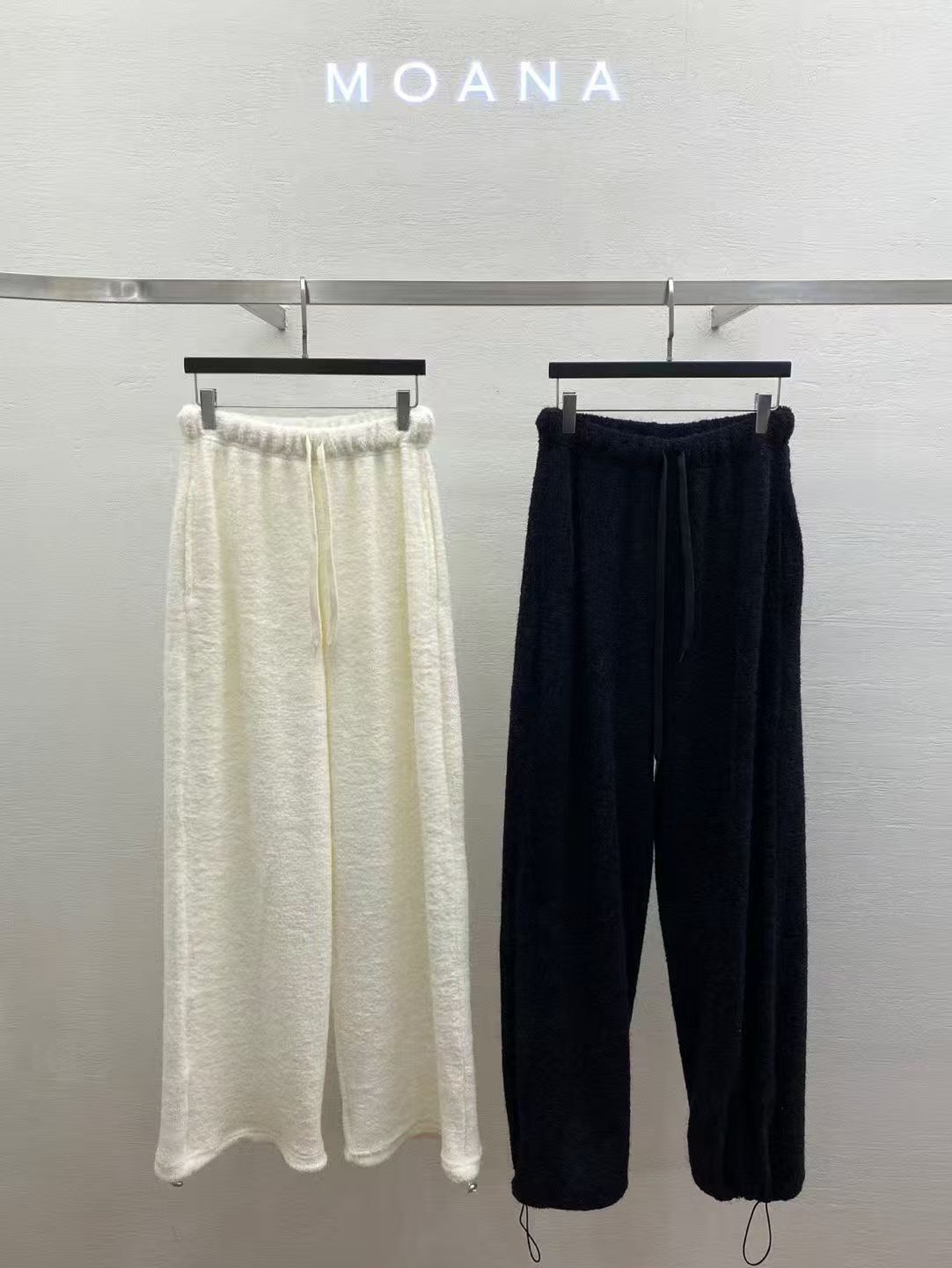 MK5201 棉質毛圈布全橡筋寬鬆長褲