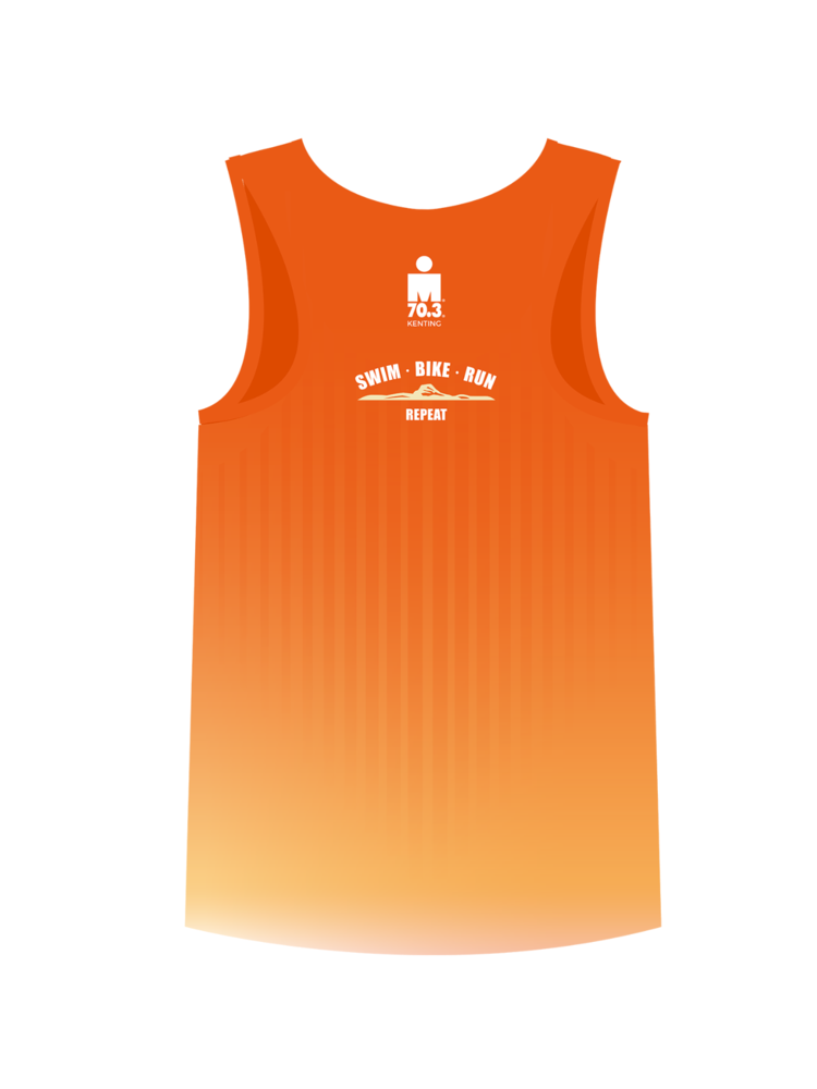 IM 70.3 Kenting SBRR Orange Tank