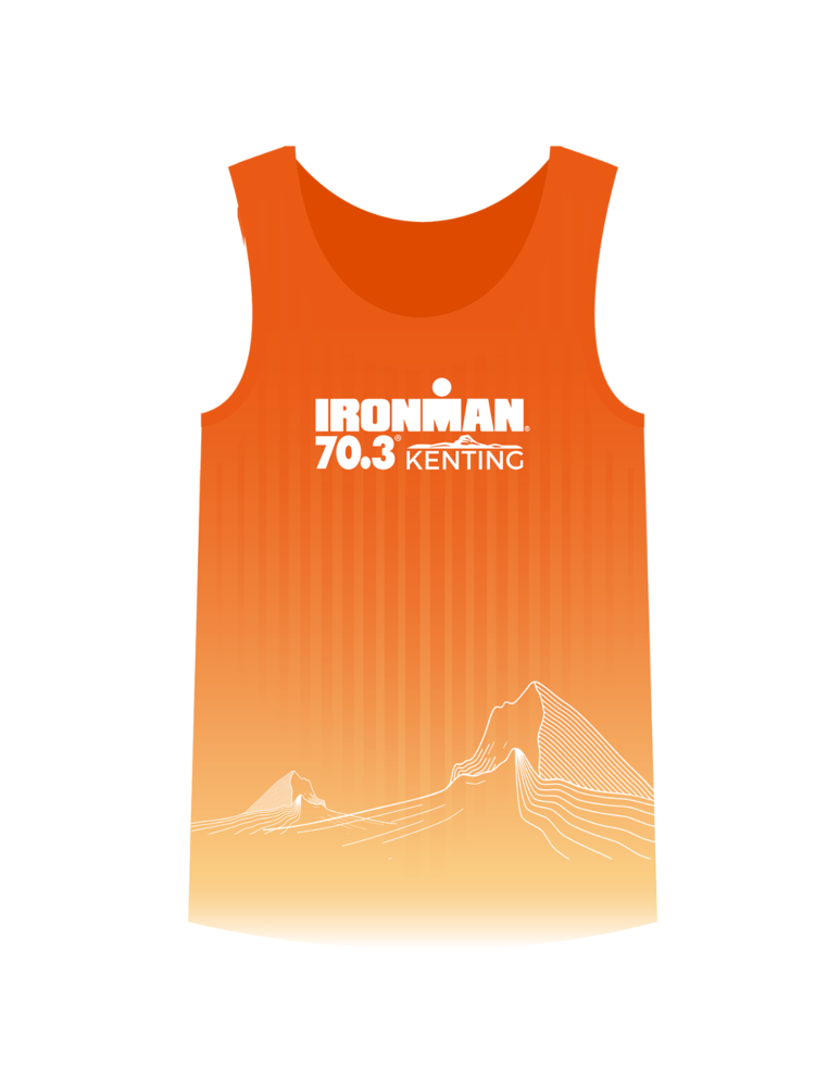 IM 70.3 Kenting SBRR Orange Tank
