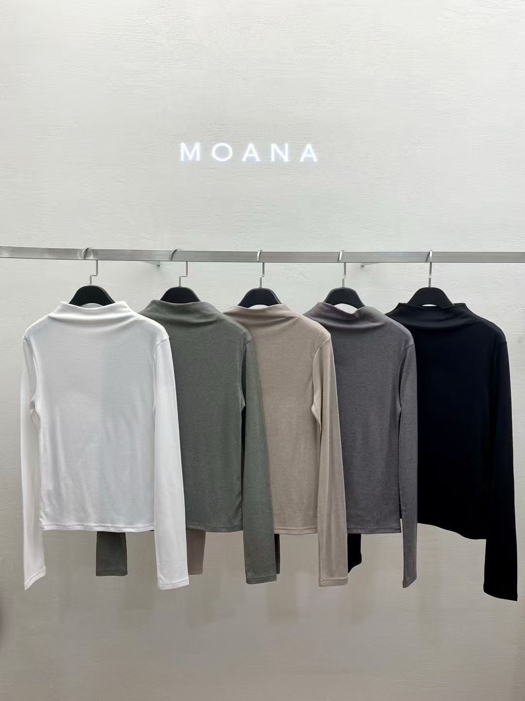 MK5214 高級色系高領打底