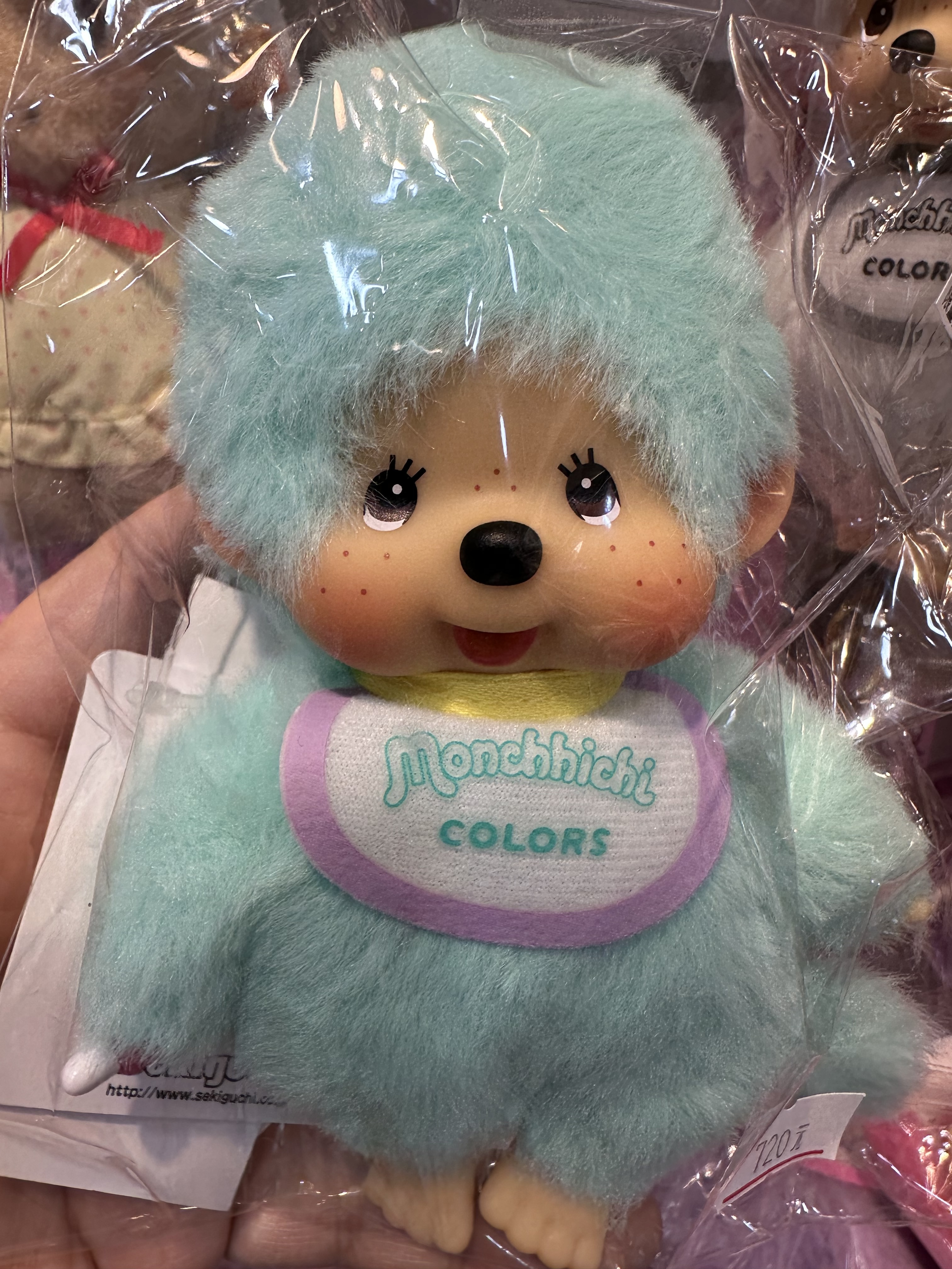日本限定 monchhichi  超可愛 夢奇奇 13cm 吊飾