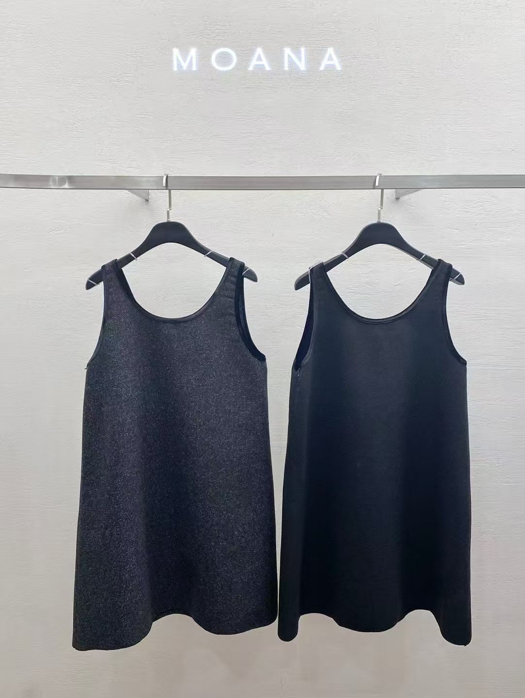 *特價* MK5215 羊毛包邊背心裙