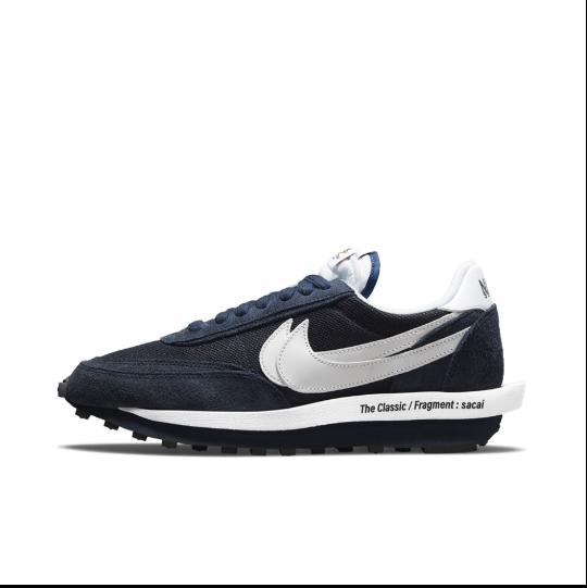 Sacai x fragment design x Nike LDWaffle '' Blue Void '' DH2684-400