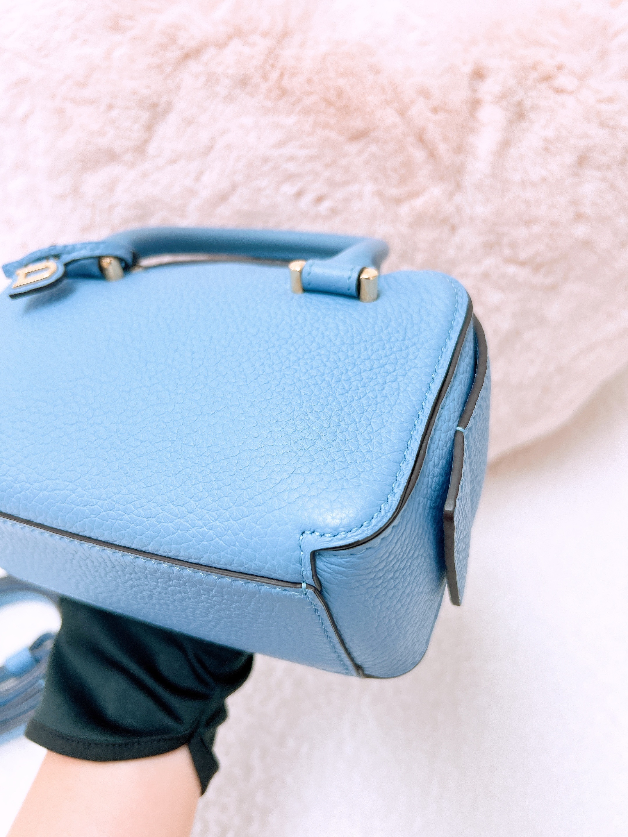 Delvaux coolbox nano blue