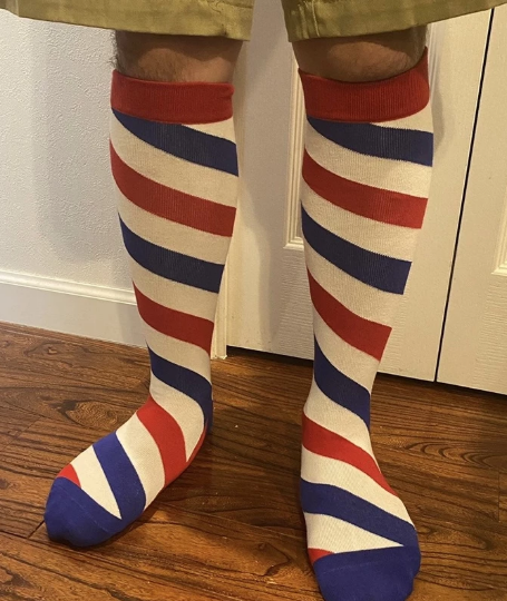 皇家騎士 BARBER襪子