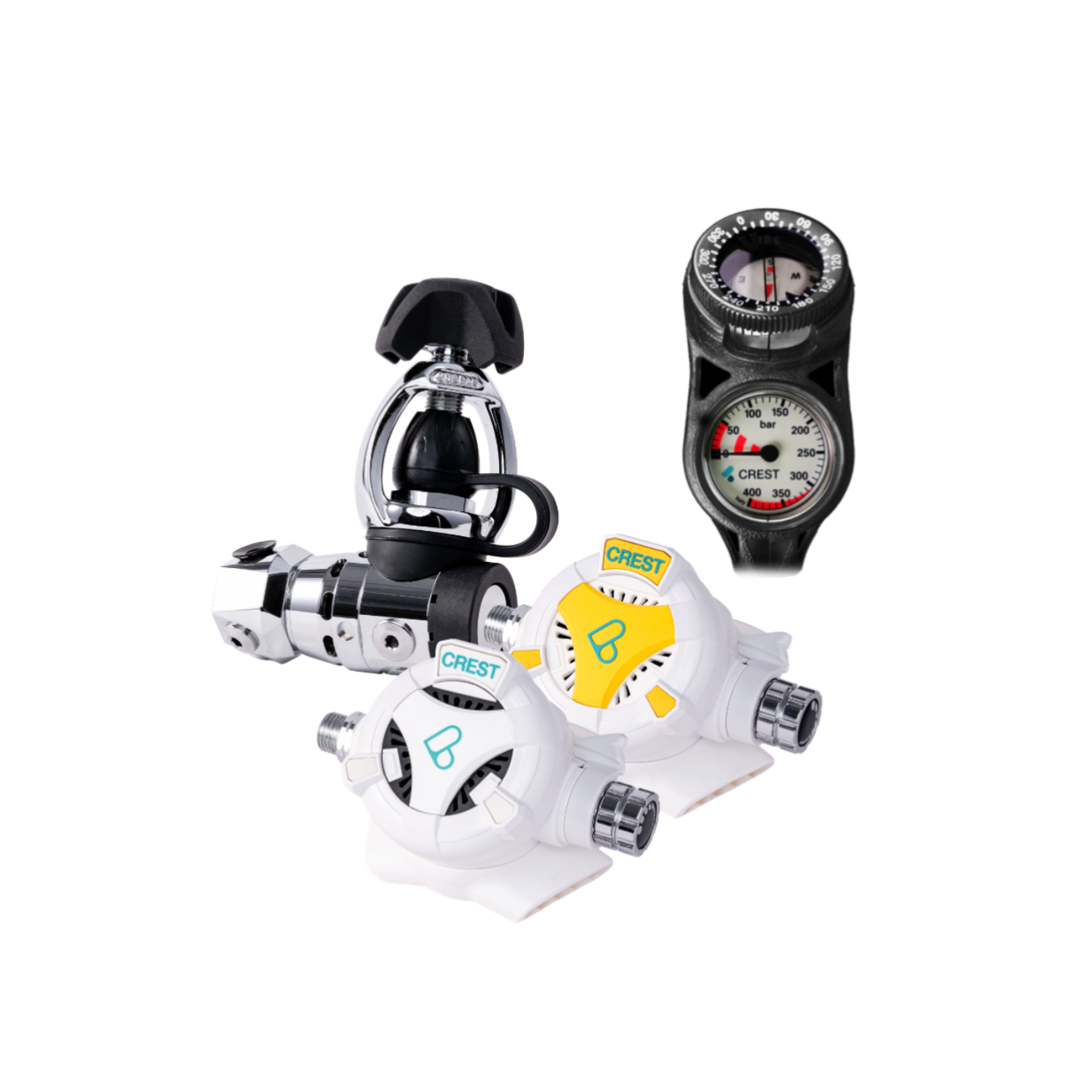 ▲CREST  L4 JUPITER 系列調節器 + 雙用錶