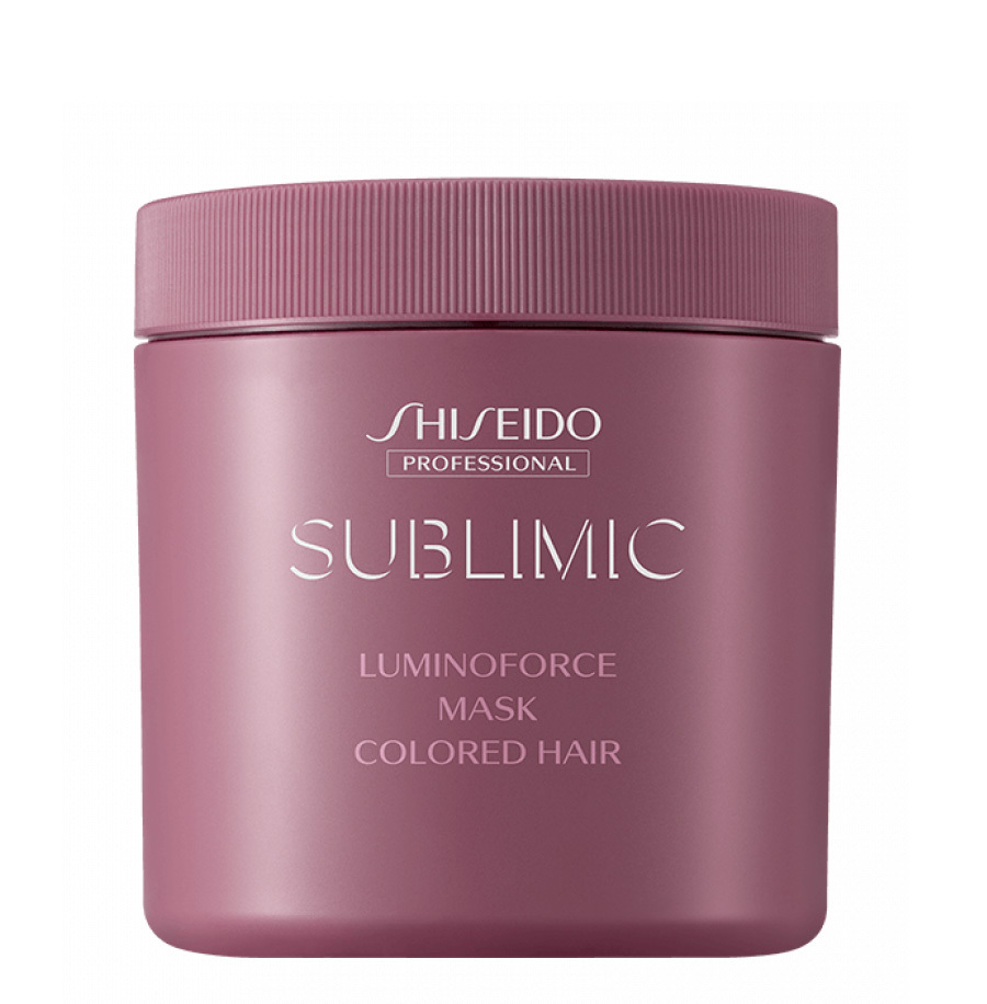 Shiseido Sublimic Luminoforce Mask 680g Colored Hair 資生堂柔亮髮膜