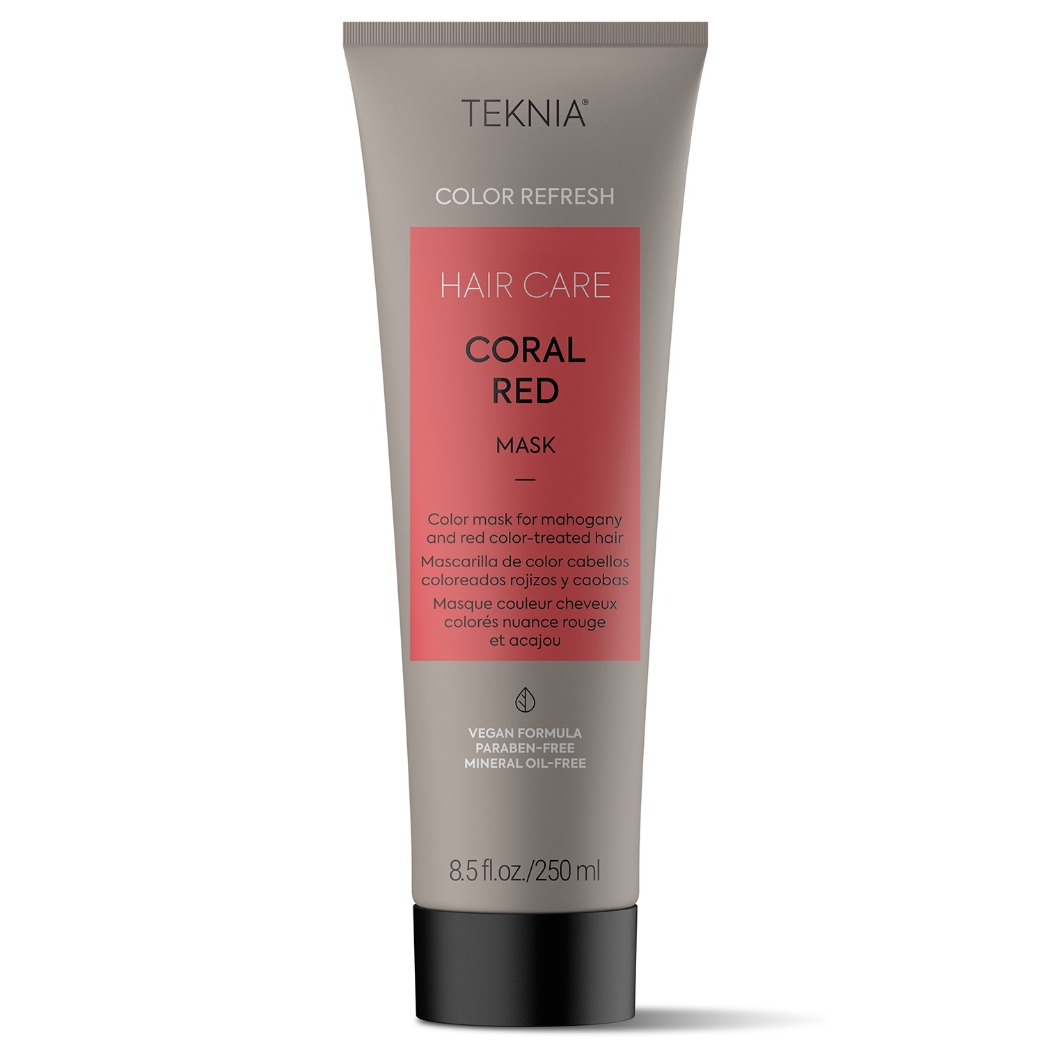 Lakme TEKNIA系列 Coral Red Mask 250ml (亞洲版、歐洲版隨機發放) 紅海藻補色髮膜