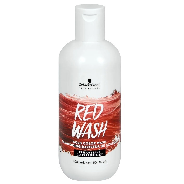 Schwarzkopf Color Wash Red 300ml 紅色補色洗髮水