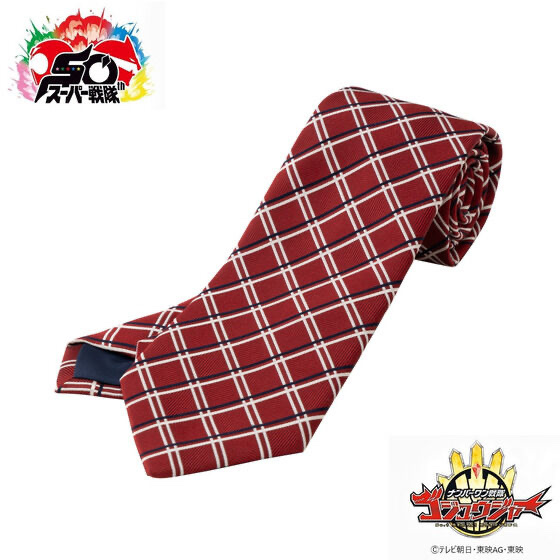 240354 Pbandai 預訂 2026/1月 ナンバーワン戦隊ゴジュウジャー　猛原禽次郎　ネクタイ