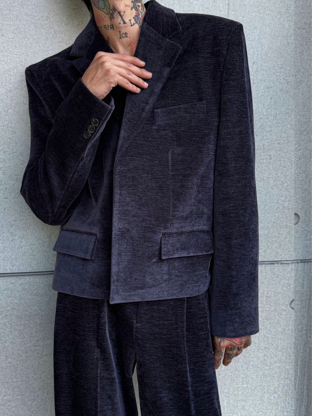 淨色西裝褸 C_y-134JK