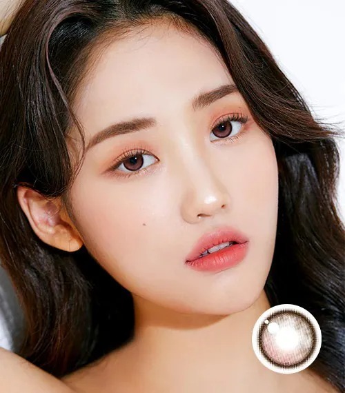 [日版限定][散光] Lensme Torica Sense Pink Brown｜散光彩妝隱形眼鏡