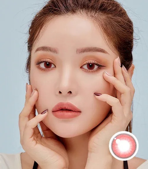 [日版限定][散光] Lensme Torica Flex Fit Deep Red｜散光彩妝隱形眼鏡