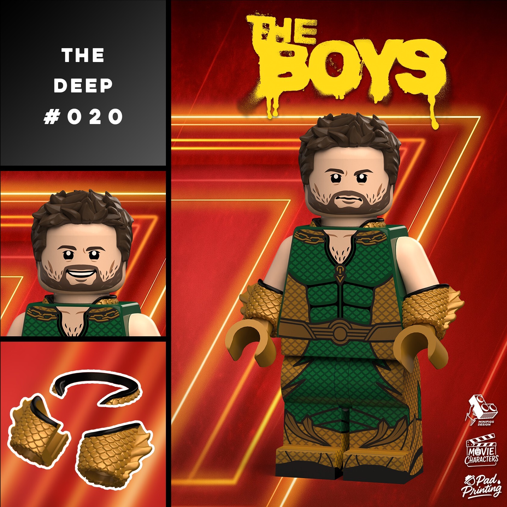 [Lok][Preorder] The Boys - Deep Sea [PADprinted]