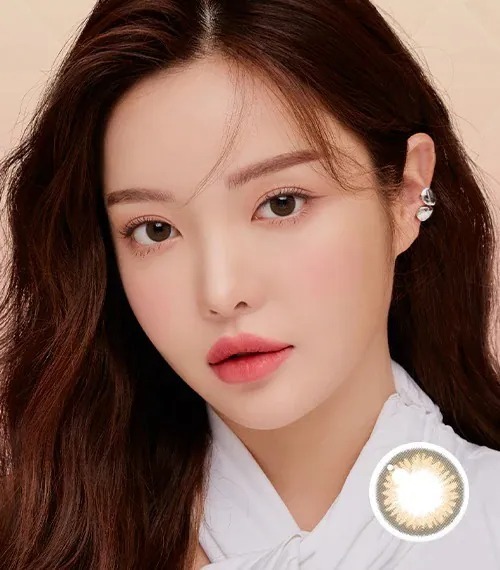 [日版限定][散光] Lensme Torica Frozen Brown｜散光彩妝隱形眼鏡