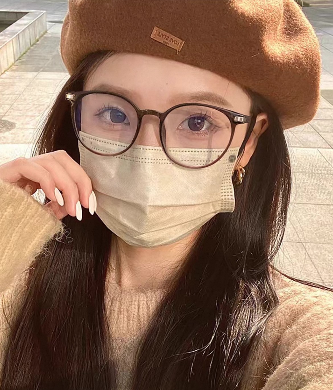 TR030333小臉圓框眼鏡/四色