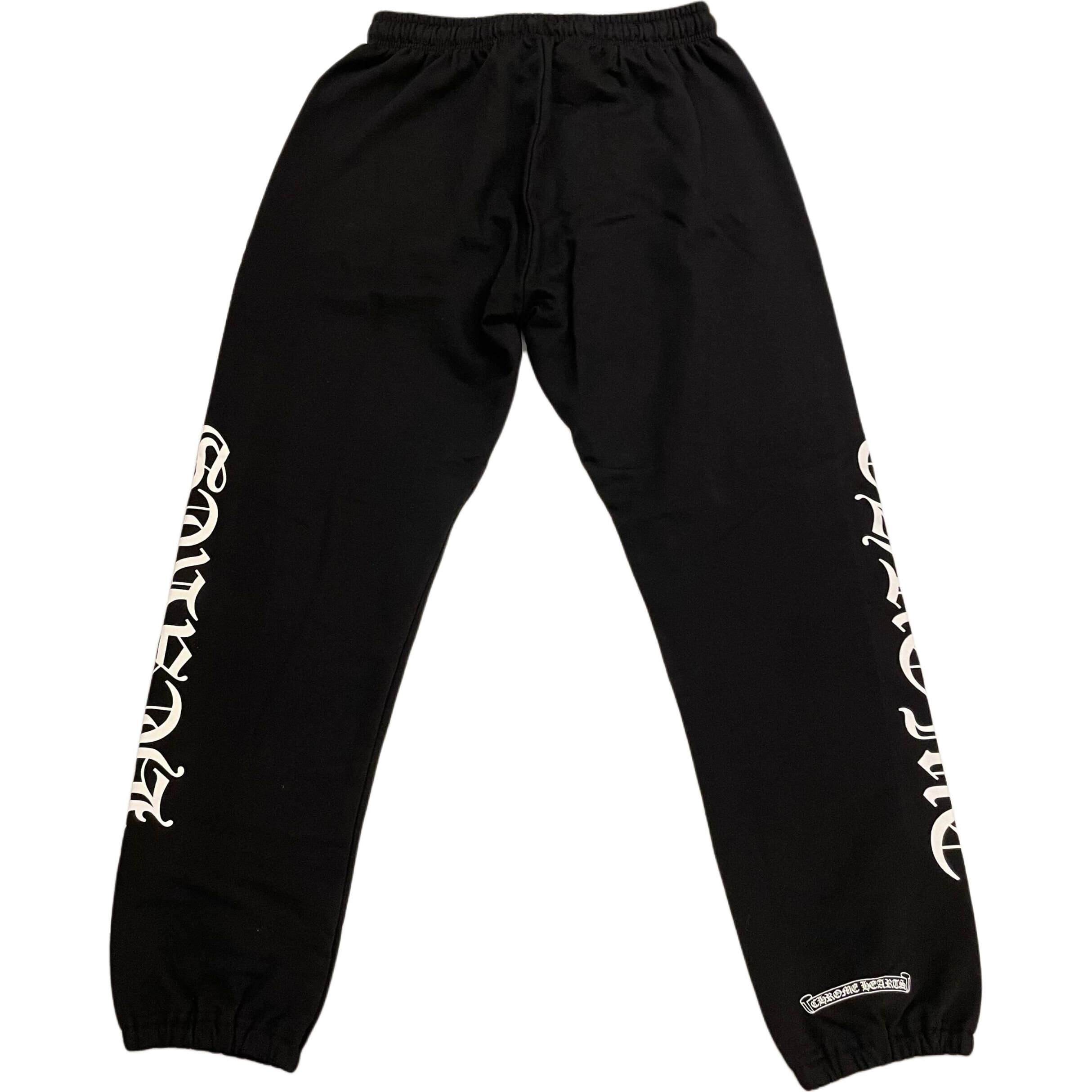 【代購】Chrome Hearts SS25 Knitted Sweatpants Unisex Black CH-2025-1166