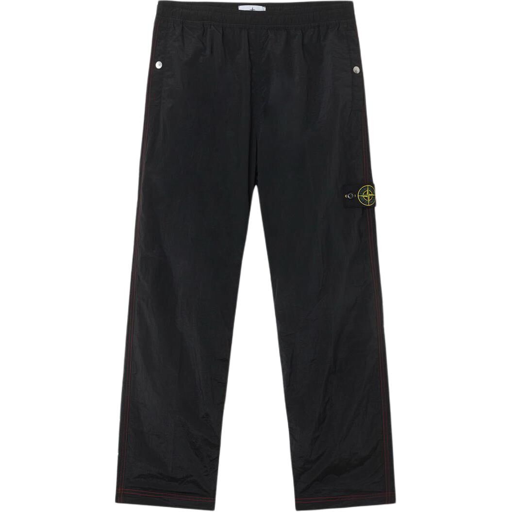 【代購】STONE ISLAND Snake Year Limited Collection SS25 Casual Pants Unisex Black K1S453100001S0019