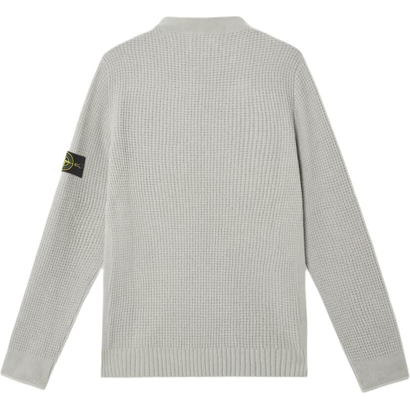 【代購】STONE ISLAND SS25 Sweater Men's Pearl Gray K1S155100007S00A5V0061