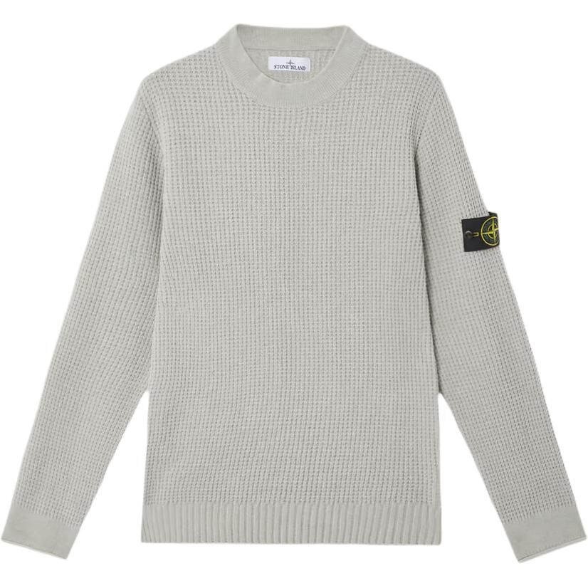 【代購】STONE ISLAND SS25 Sweater Men's Pearl Gray K1S155100007S00A5V0061