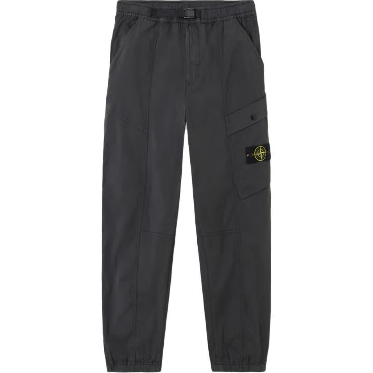 【代購】STONE ISLAND SS25 Cargo Pants Men's Charcoal Gray K1S153100016-V0065