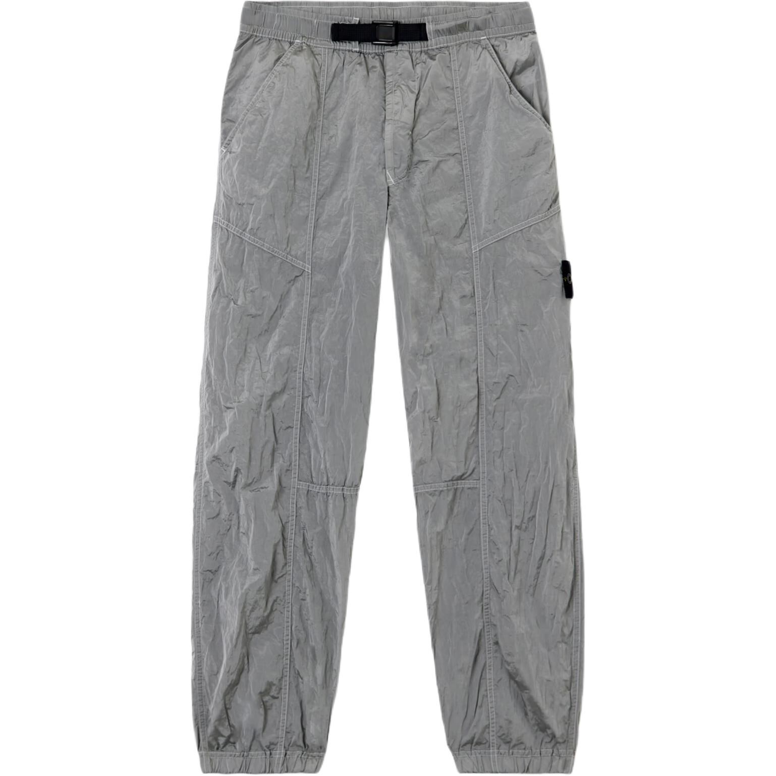【代購】STONE ISLAND SS25 Knitted Sweatpants Men's Pearl Gray K1S153100032S0019-V0061