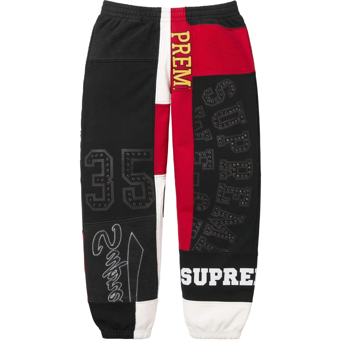 【代購】Supreme Patchwork Sweatpant SS25 SUP-SS25-153