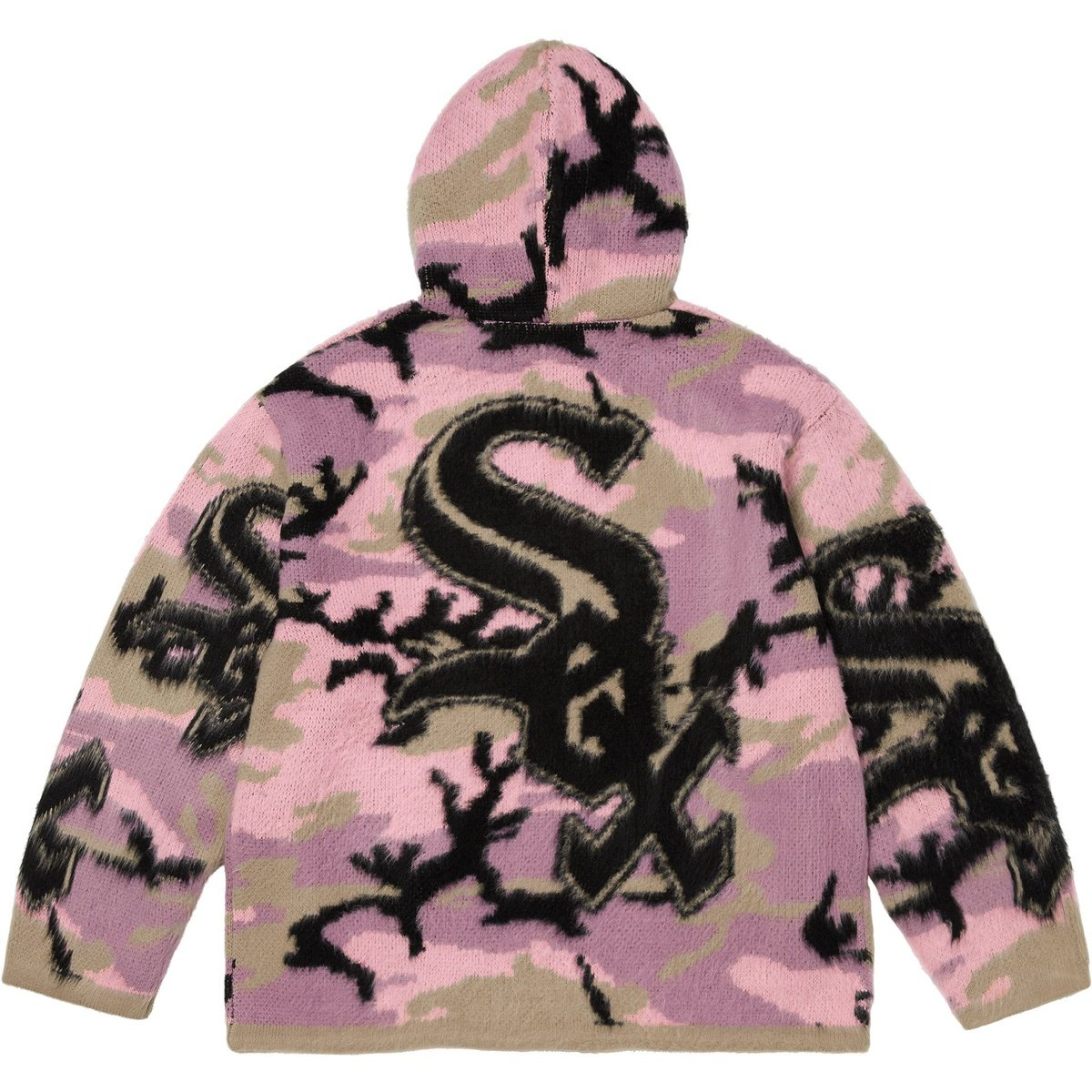 【代購】Supreme x Chicago White Sox FW25 WEEK5 Zip Up Hooded Sweater Unisex SUP-FW25-037