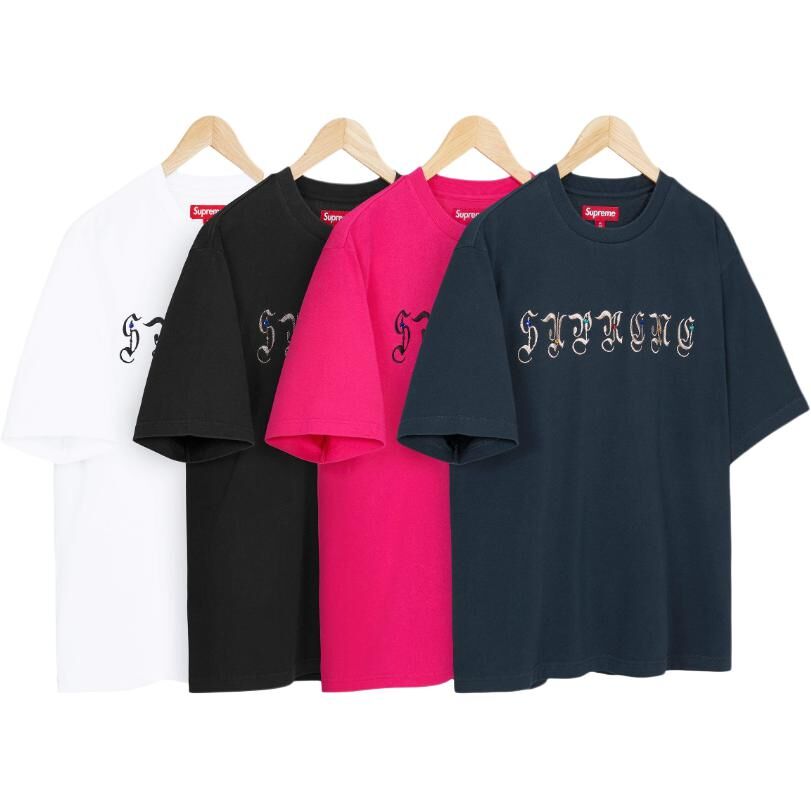 【代購】Supreme FW25 WEEK11 AOI Gems S/S Top T Shirt Unisex SUP-FW25-127