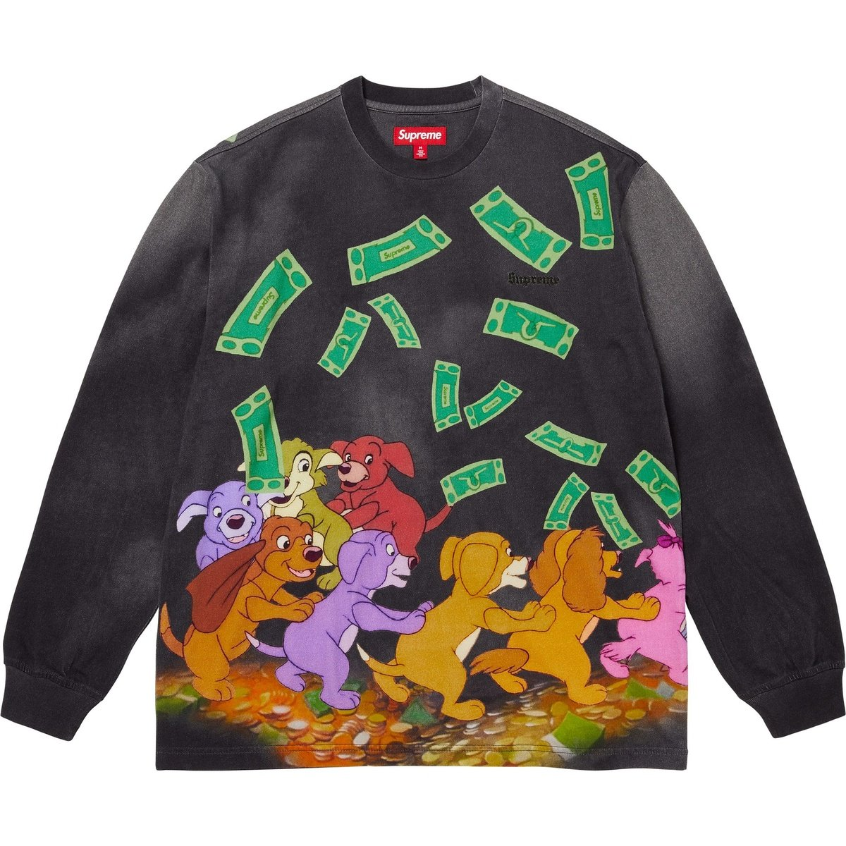 【代購】Supreme x All Dogs Go To Heaven FW25 WEEK11 L/S Top T Shirt Unisex SUP-FW25-055