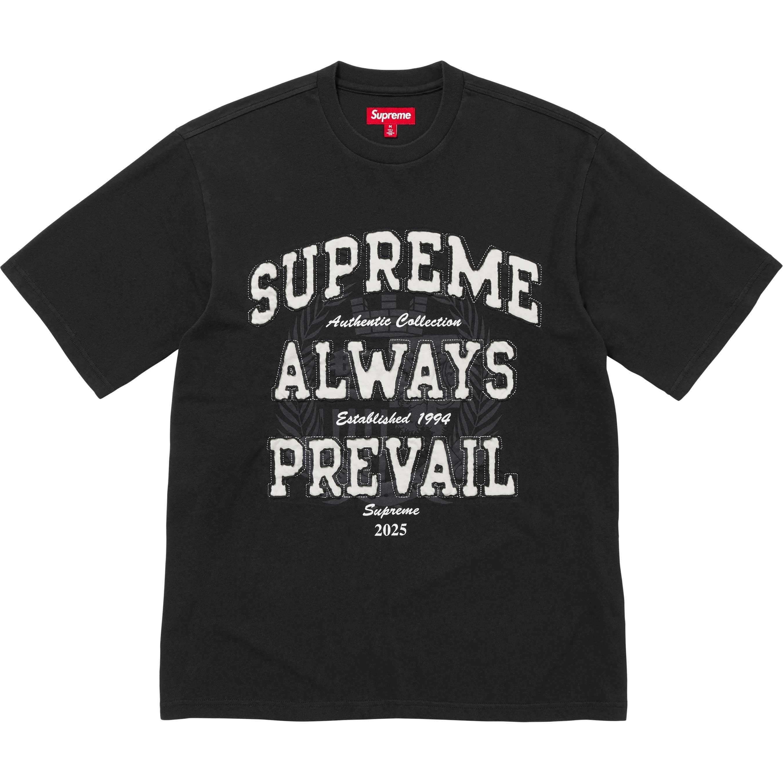 【代購】Supreme FW25 WEEK1 Always Prevail S/S Top T Shirt Unisex SUP-FW25-116