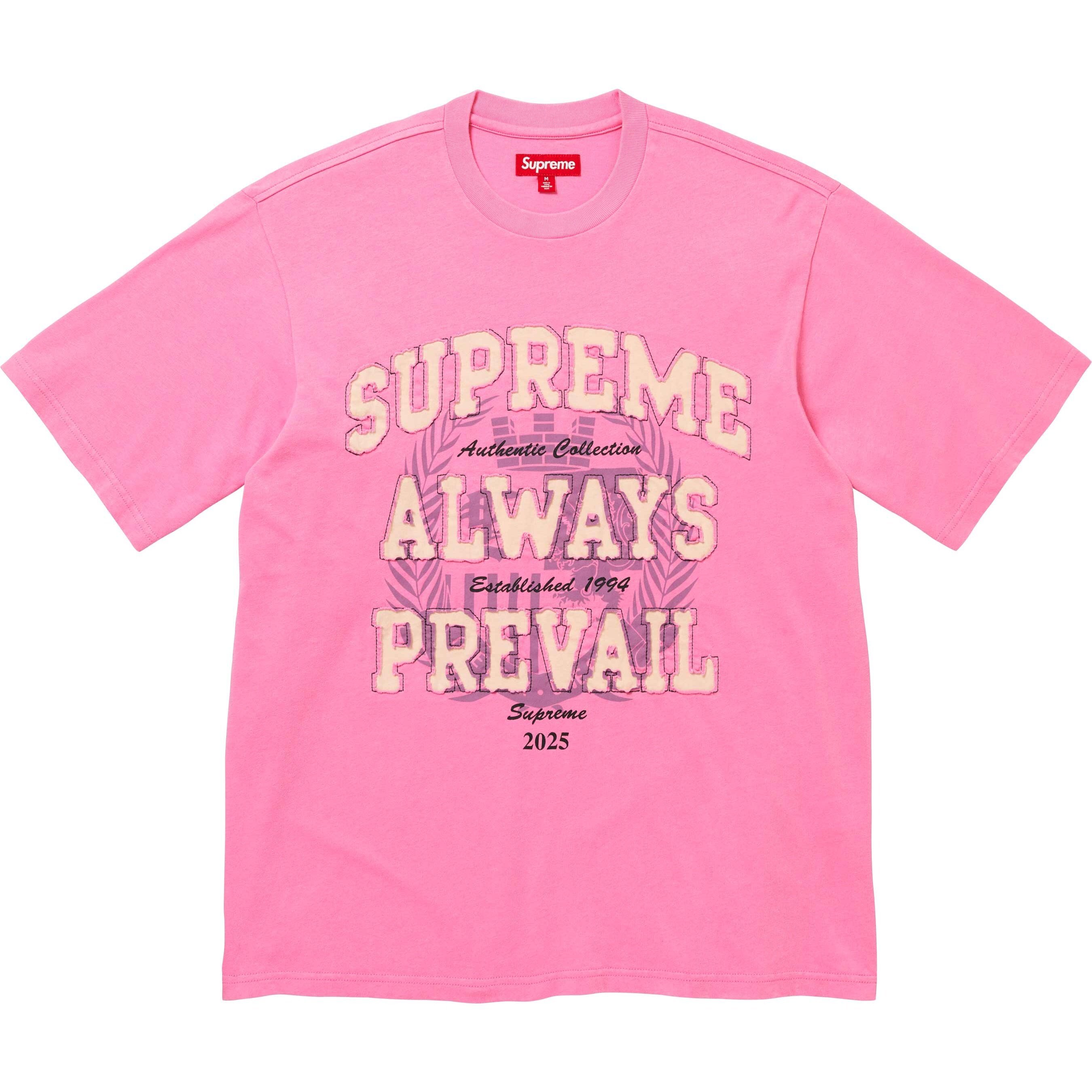 【代購】Supreme FW25 WEEK1 Always Prevail S/S Top T Shirt Unisex SUP-FW25-116