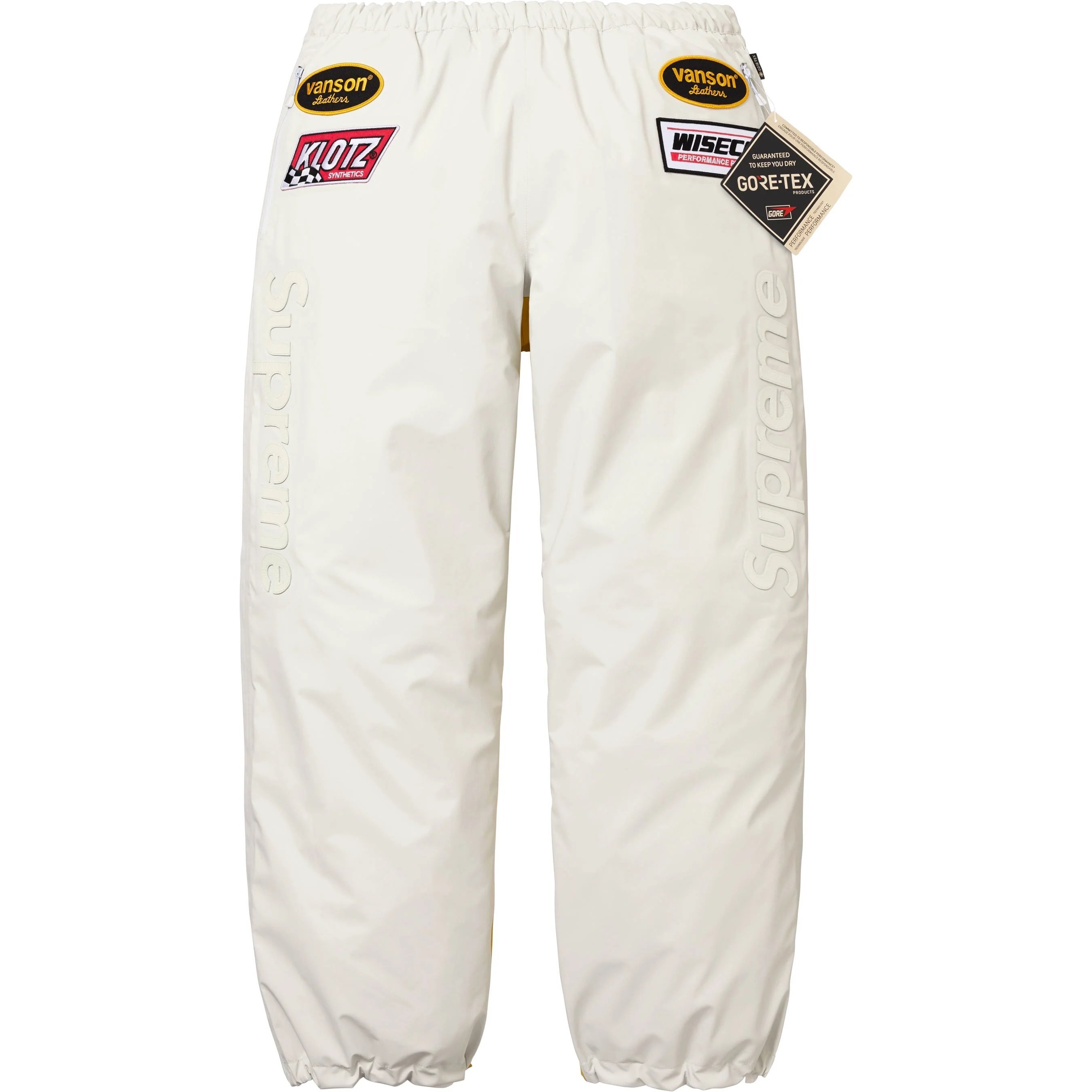 【代購】Supreme X Vanson Leathers Co Branded FW25 GORE TEX Pant Casual Pants Unisex SUP-FW25-021