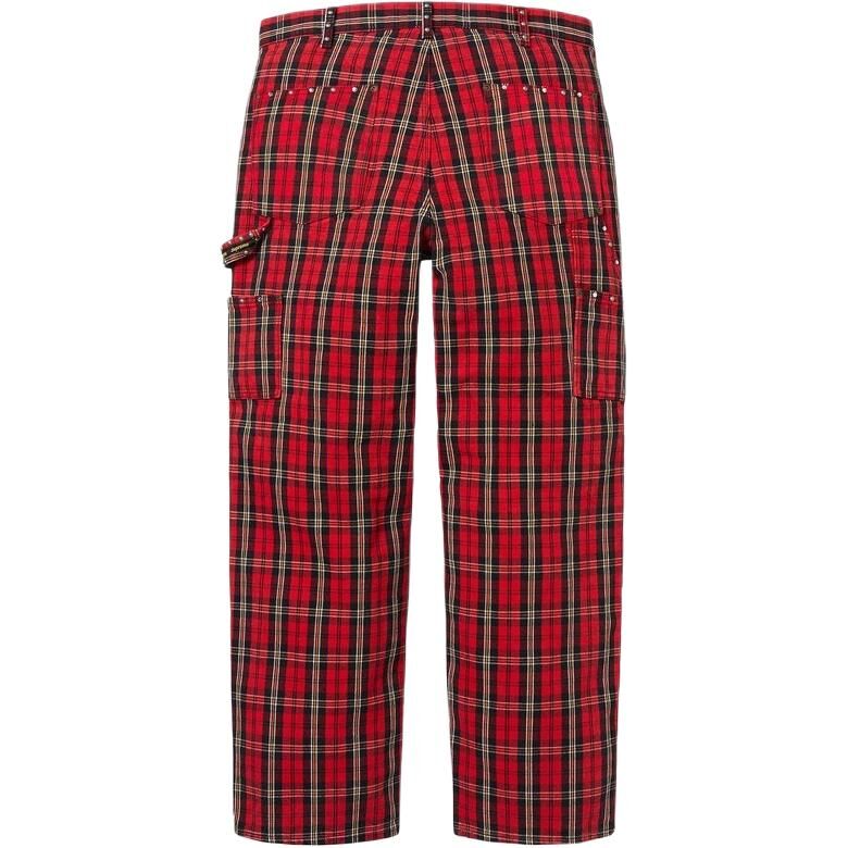 【代購】Supreme x B.b. Simon B.B.SIMON Collaboration FW25 WEEK6 Quilted Double Knee Painter Pant Casual Pants Unisex SUP-FW25-049