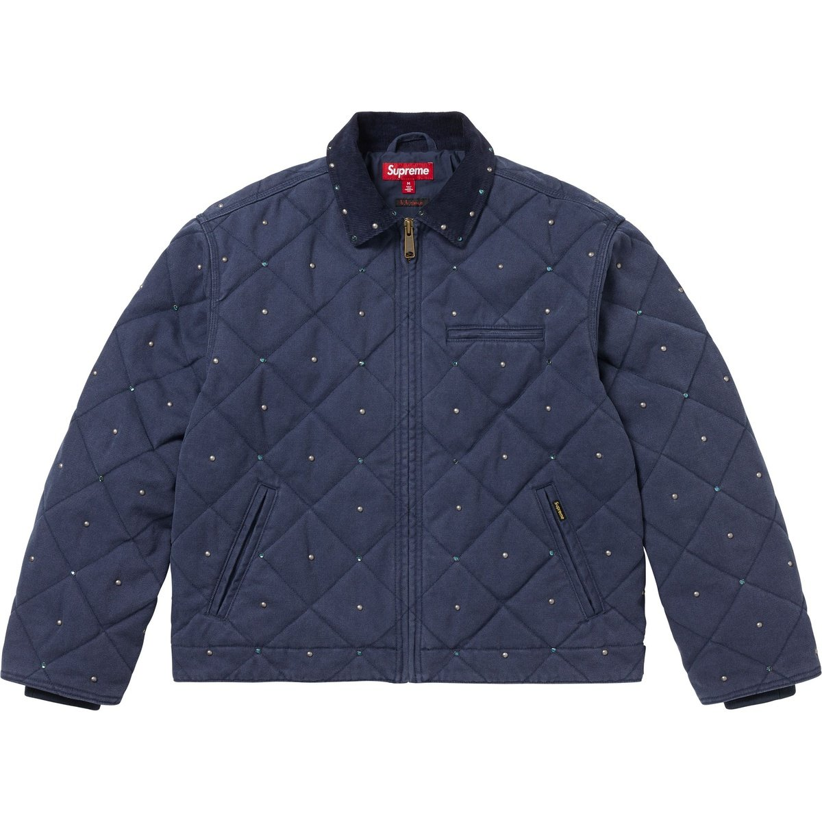 【代購】Supreme x B.b. Simon B.B.SIMON Collaboration FW25 Simon Quilted Work Jacket Jackets & Coats Unisex SUP-FW25-050
